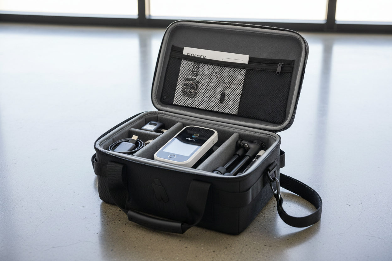 Protective carrying case interior