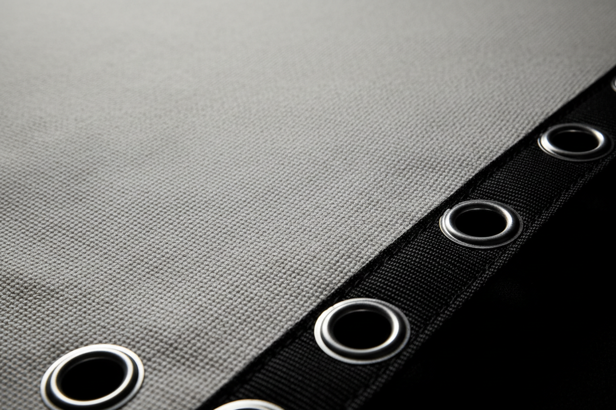 Projection screen material detail